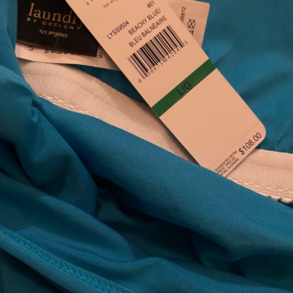 Laundry by Design blue Swimsuit One-piece size L - Picture 4 of 4